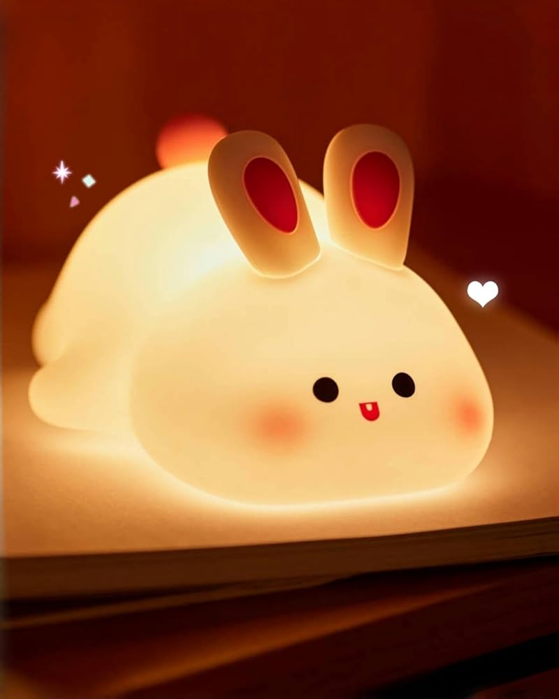 Cute Rabbit Silicone Lamp