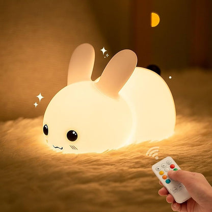 Cute Rabbit Silicone Lamp