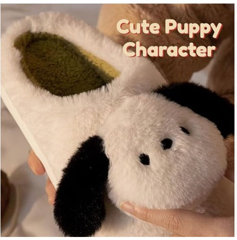 Lady Fluffy Flat Warm Slippers