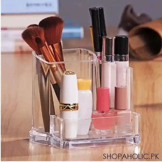 3 Portion Acrylic Cosmetic Organizer