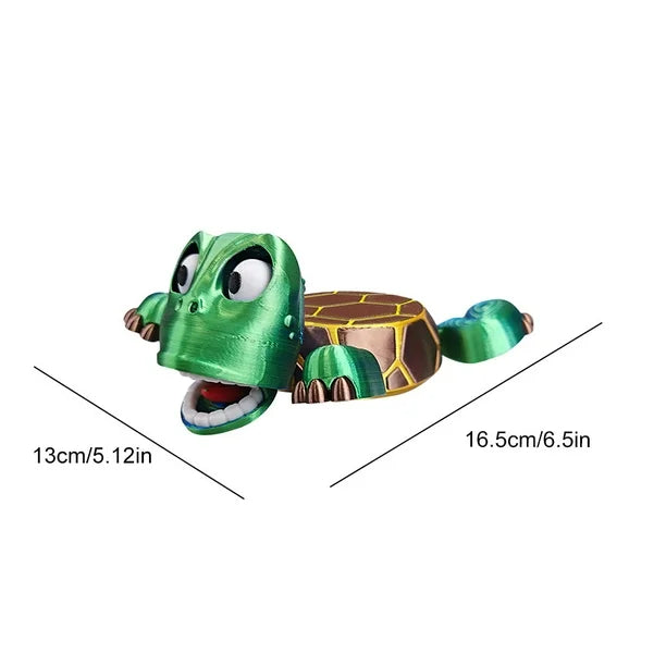 Creativity Open Eyed Turtle Funny Tea Coaster Heat Insulation With Liftable Limbs Sea Turtle Coaster Waterproof 3D Printed Cup Holder Home