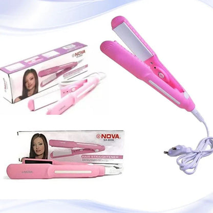 Nova Hair Straightener SX-8006 - Mini Hair Straightener Hair Styling Iron nmspkz2d-7