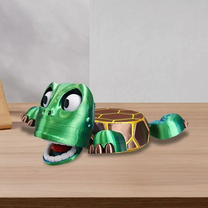 Creativity Open Eyed Turtle Funny Tea Coaster Heat Insulation With Liftable Limbs Sea Turtle Coaster Waterproof 3D Printed Cup Holder Home