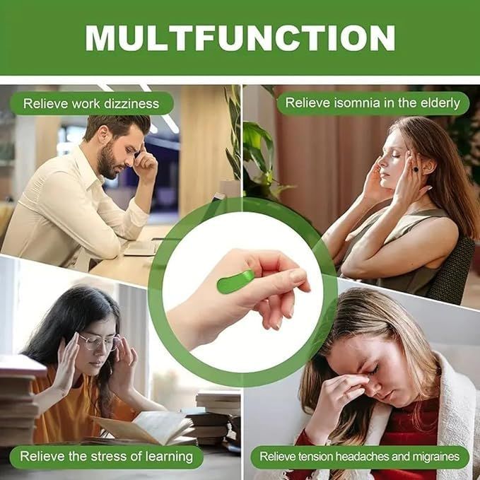 Sugar Control Li4 Acupressure Point Clip Wearable – Supporting Acupressure Relaxation, Stress Alleviation, Tension Relief And Headache Relief Hand Clip Migraine Pressure Point Clip